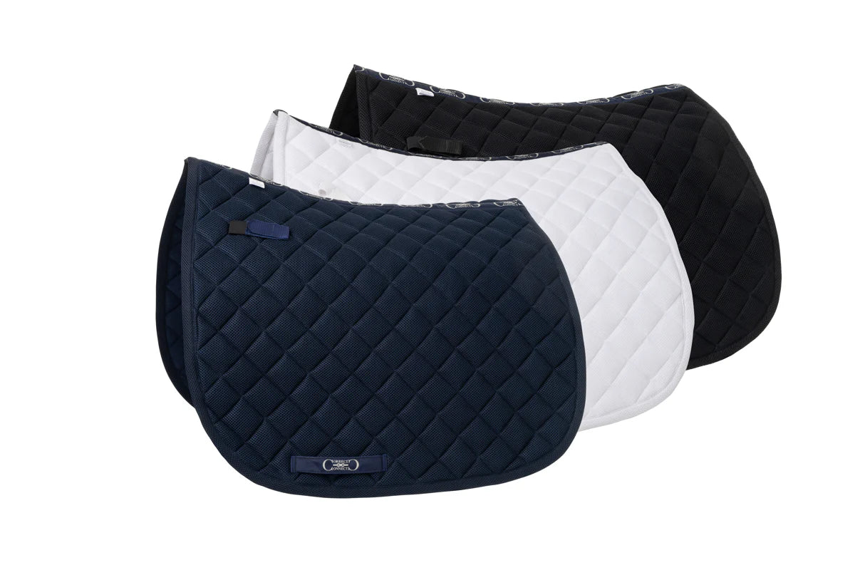 Correct Connect Dressage Mesh Saddle Cloth with Quick Dry Cotton Lining