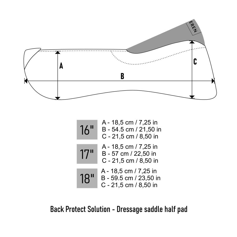 Winderen Comfort Dressage Saddle Pad