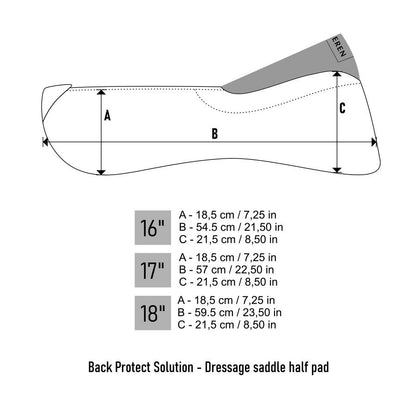 Winderen Comfort Dressage Saddle Pad