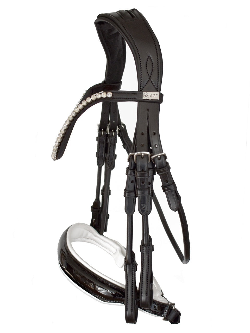 PERFECTION ROLLED DOUBLE BRIDLE - Discontinued Line